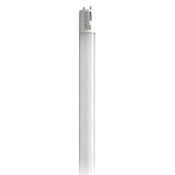 Satco 17W T8 LED 4 ft. 50K G13 Base 50K Hours 2200L Type B BBP 1 or 2 Ended S39907